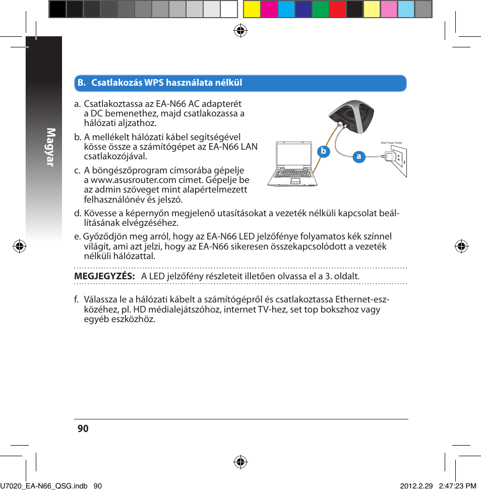 Magy ar | Asus EA-N66 User Manual | Page 90 / 170