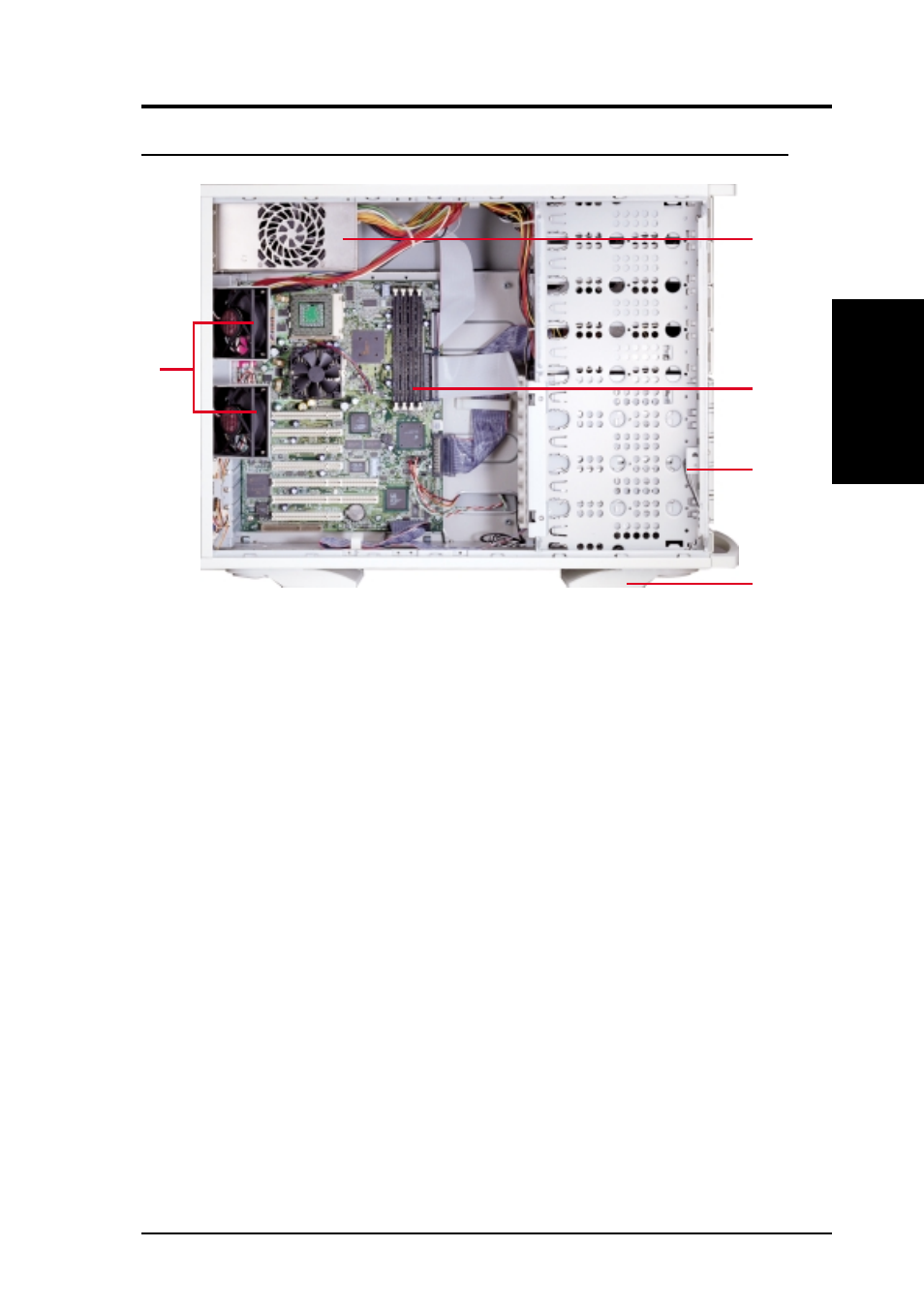 System overview, 3 server left side | Asus AP2300 User Manual | Page 15 / 44