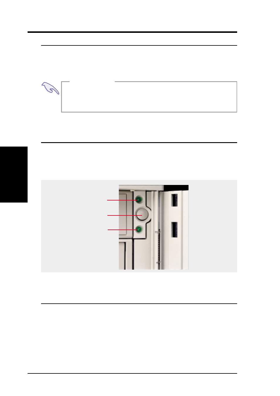 Basic operation, 1 starting the server, 2 leds | 3 bios setup | Asus AP2300 User Manual | Page 16 / 44