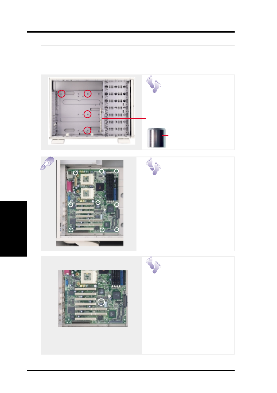 Hardware setup, 3 motherboard placement | Asus AP2300 User Manual | Page 20 / 44