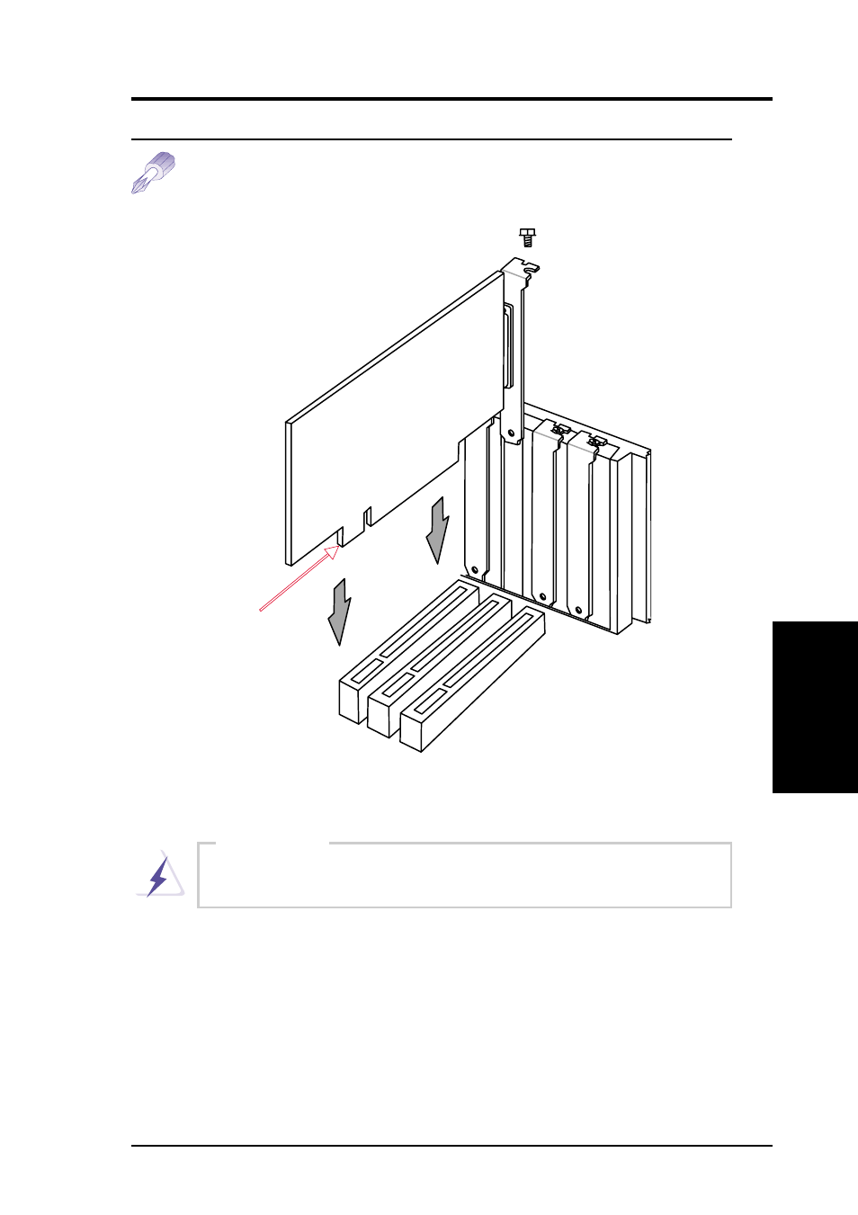 Hardware setup, 7 expansion cards | Asus AP2300 User Manual | Page 25 / 44