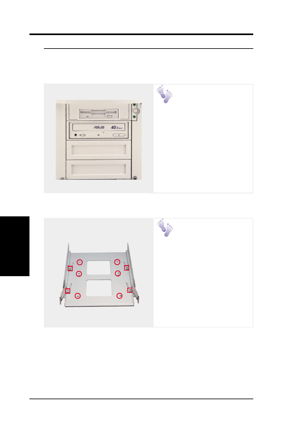 Hardware setup, 8 fixed storage devices | Asus AP2300 User Manual | Page 26 / 44