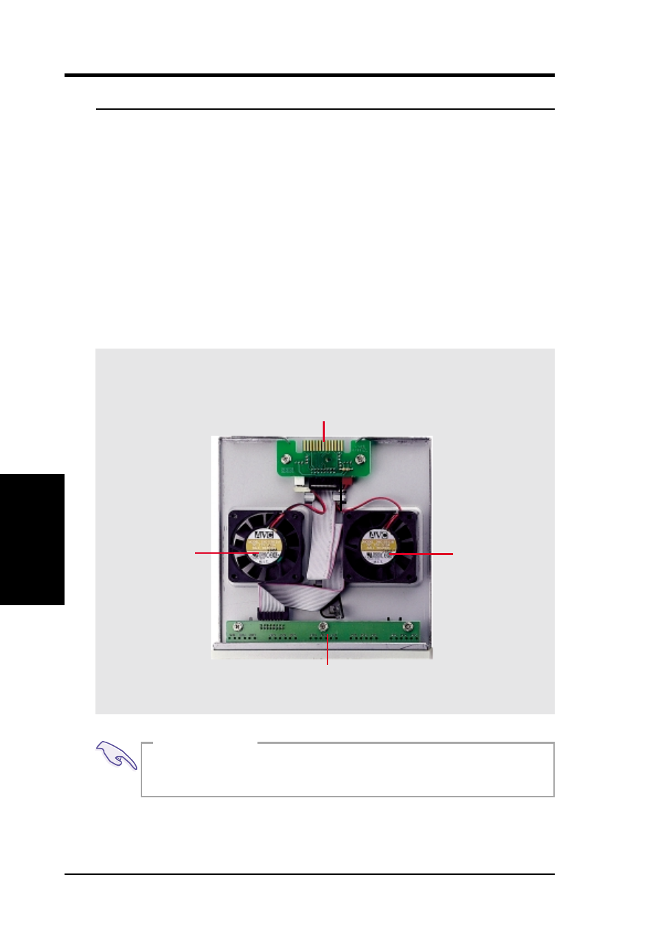 Hardware setup, 11 front cooling fans | Asus AP2300 User Manual | Page 30 / 44