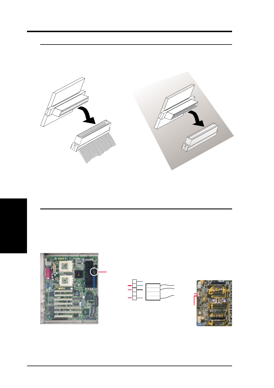 Hardware setup, 14 scsi termination, 15 smbus connector | Asus AP2300 User Manual | Page 34 / 44