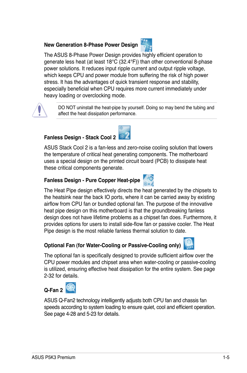 Asus P5K3 Premium/WiFi-AP User Manual | Page 21 / 172