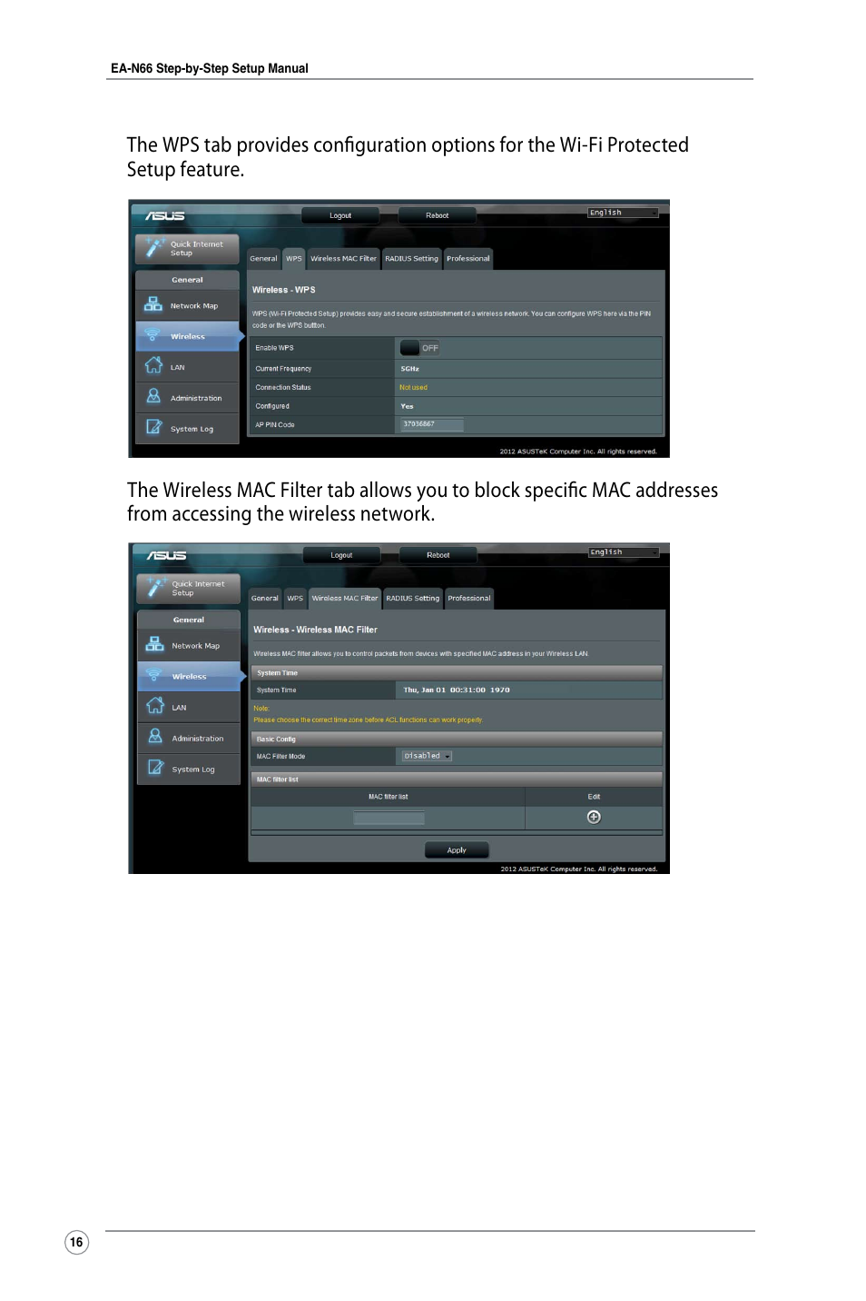Asus EA-N66 User Manual | Page 16 / 26
