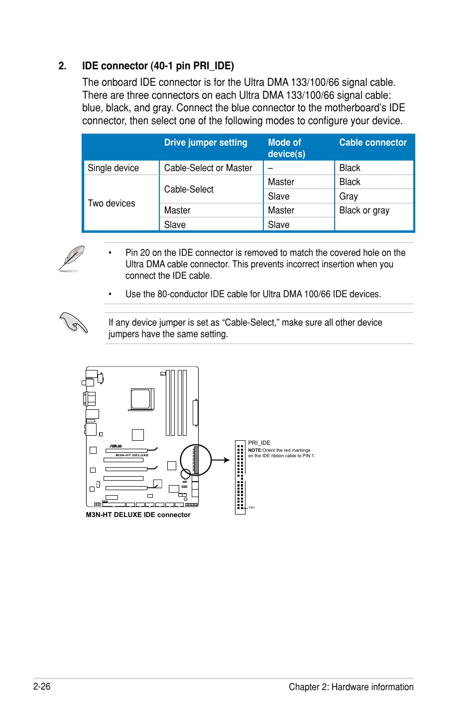 Asus M3N-HT Deluxe/Mempipe User Manual | Page 50 / 64