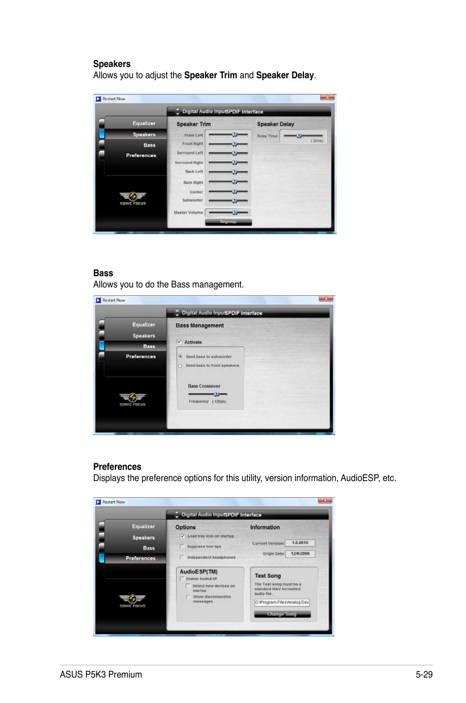 Asus P5K3 Premium/WiFi-AP User Manual | Page 133 / 176