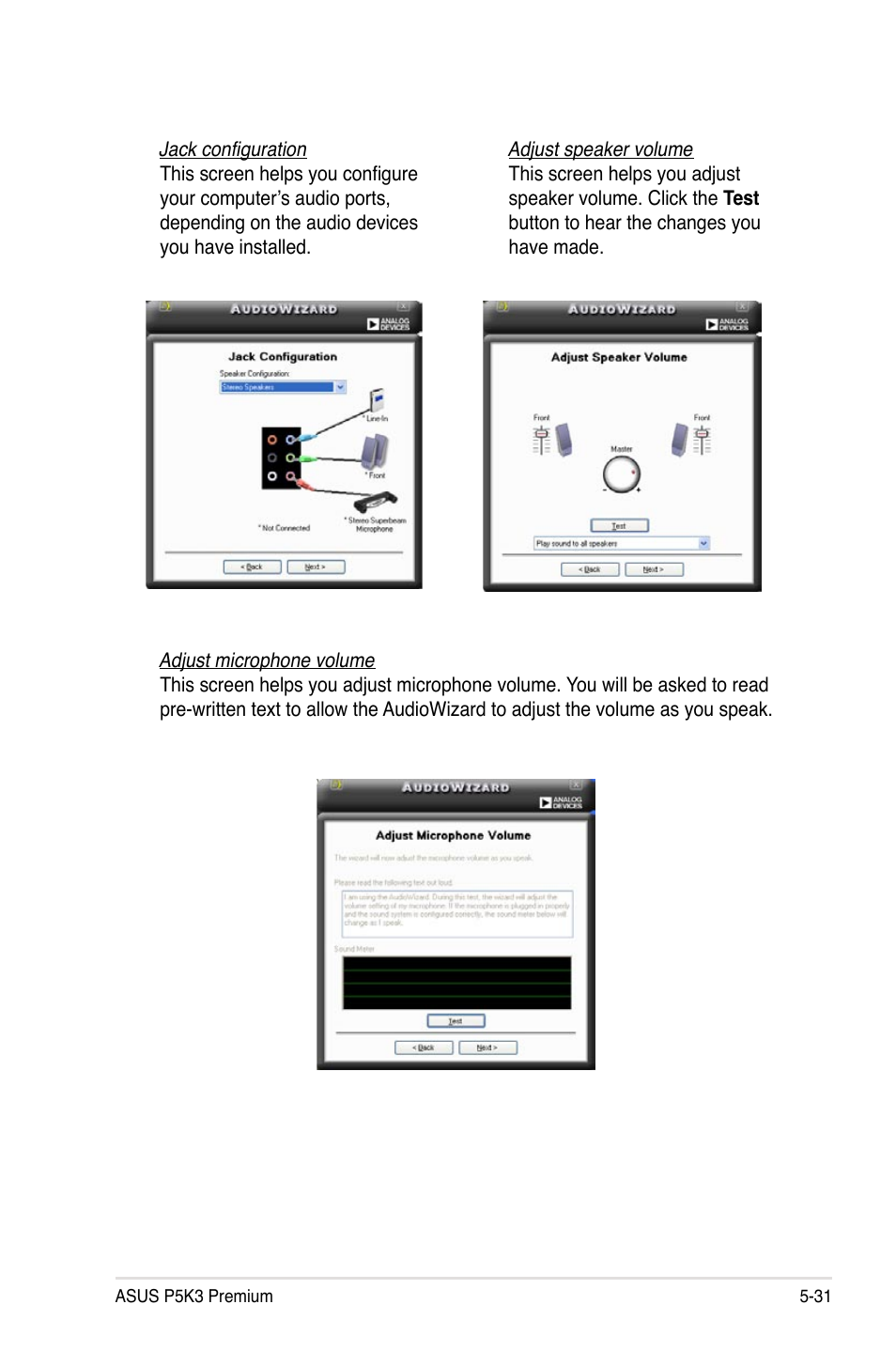 Asus P5K3 Premium/WiFi-AP User Manual | Page 135 / 176