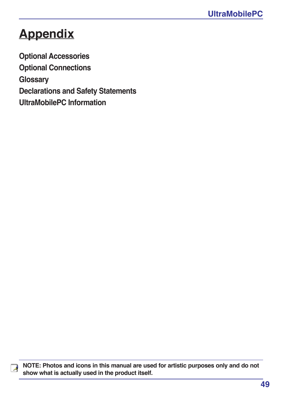 Appendix | Asus R2E User Manual | Page 49 / 66