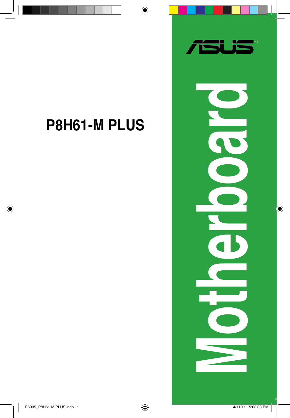 Asus P8H61-M PLUS User Manual | 60 pages