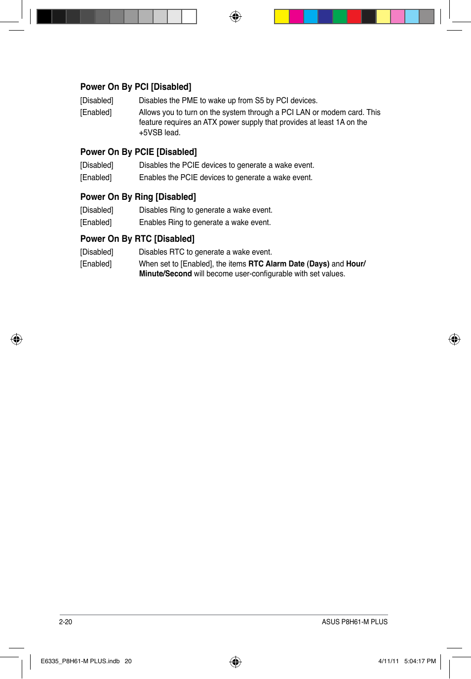 Asus P8H61-M PLUS User Manual | Page 52 / 60