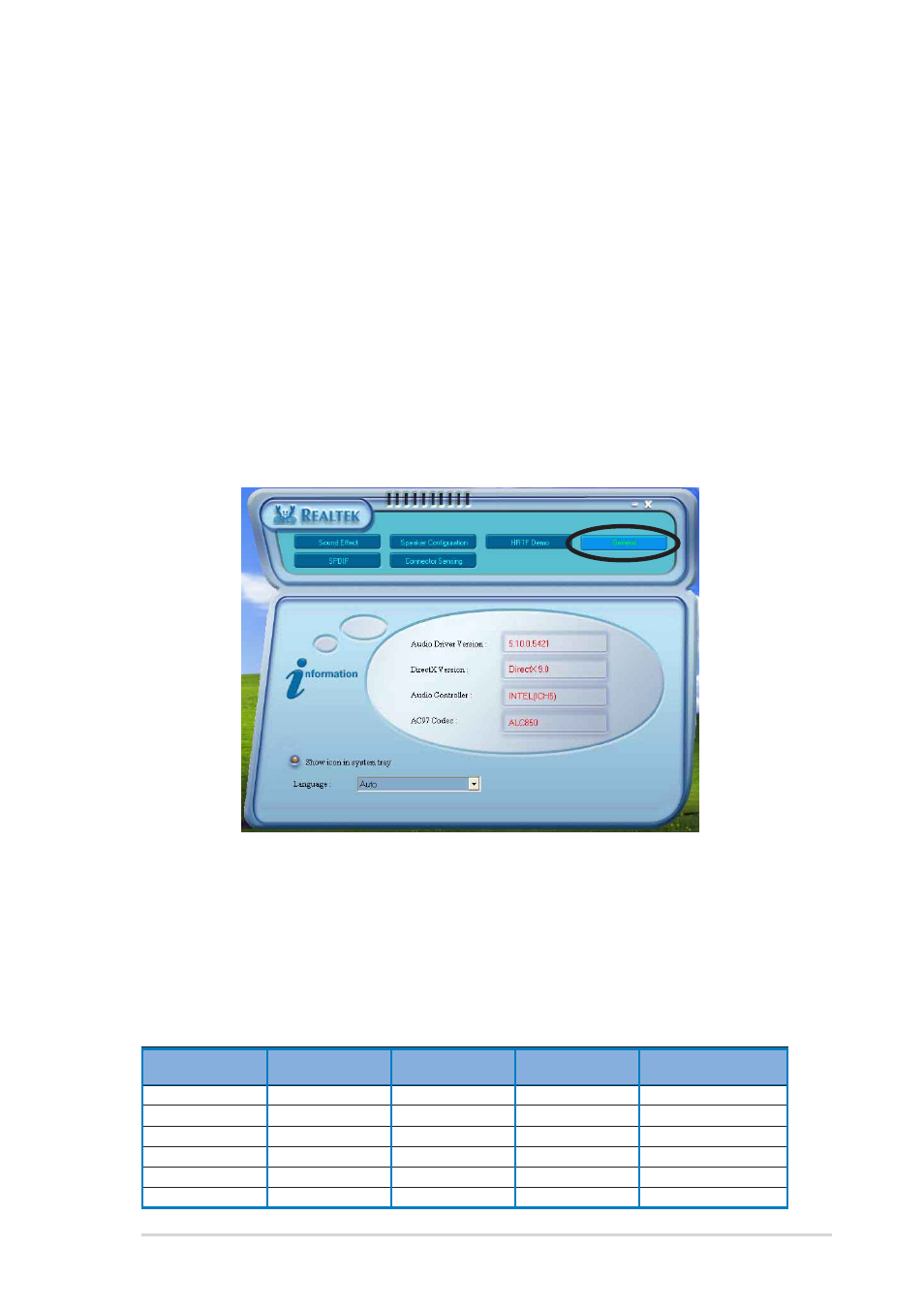 7 rear panel audio ports function variation, 6 general settings, Asus a8v deluxe motherboard 5-17 | Asus A8V Deluxe User Manual | Page 125 / 144