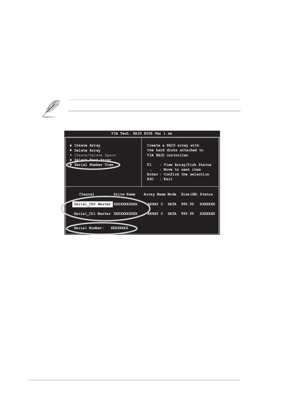 Serial number view, 32 chapter 5: software support | Asus A8V Deluxe User Manual | Page 140 / 144