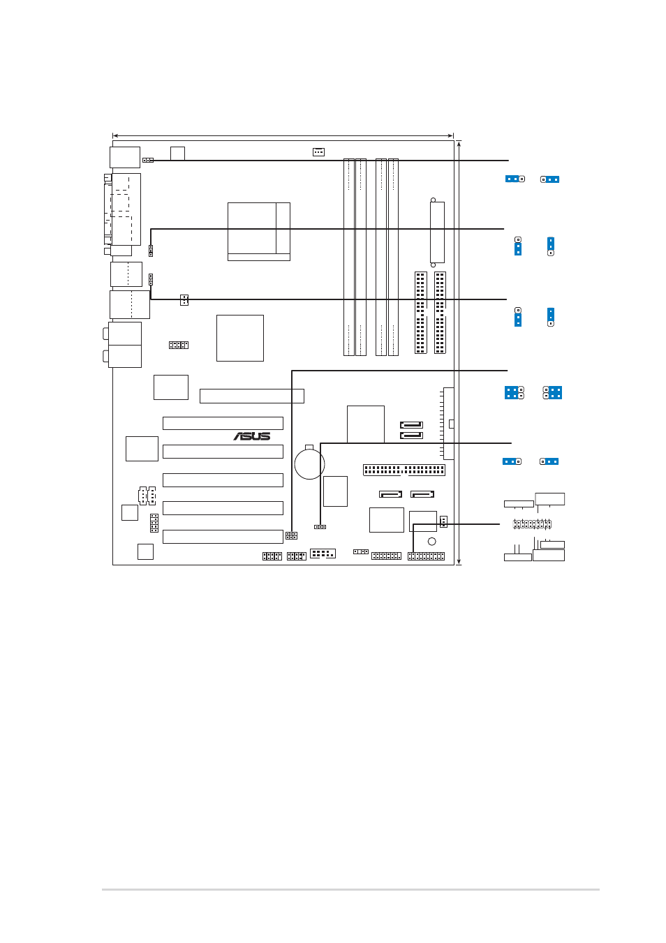 3 motherboard layout, Asus a8v deluxe motherboard 2-3, Pci1 | Pci2 pci3 pci4 pci5, Super i/o | Asus A8V Deluxe User Manual | Page 25 / 144