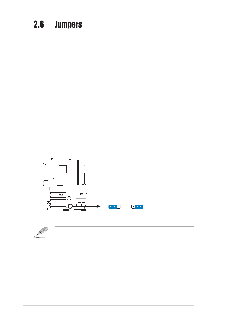 6 jumpers | Asus A8V Deluxe User Manual | Page 40 / 144