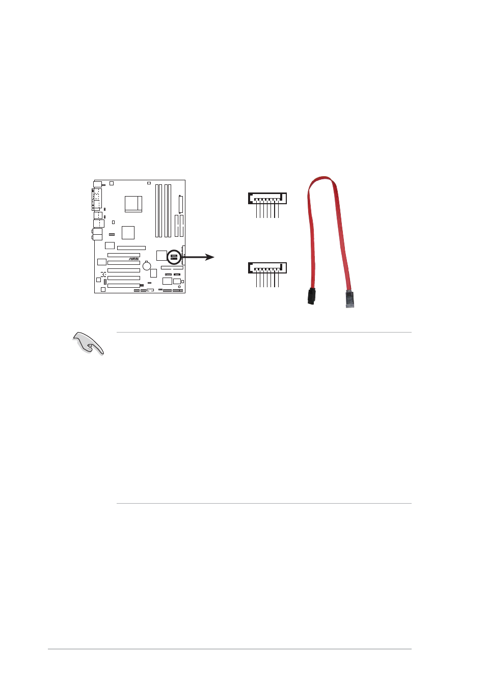 A8v deluxe sata connectors sata2, Sata1 | Asus A8V Deluxe User Manual | Page 46 / 144