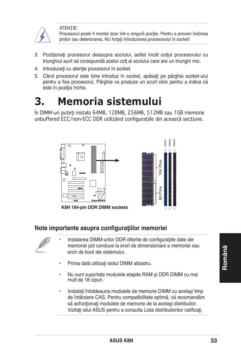 Asus K8N User Manual | Page 33 / 38