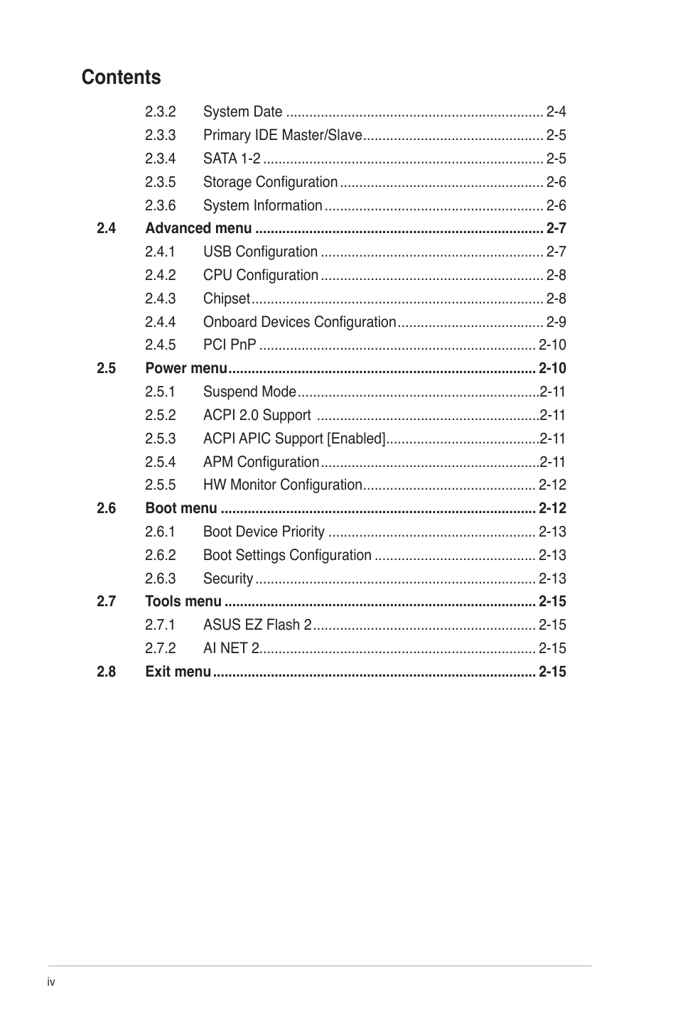 Asus AT3GC-I User Manual | Page 4 / 38