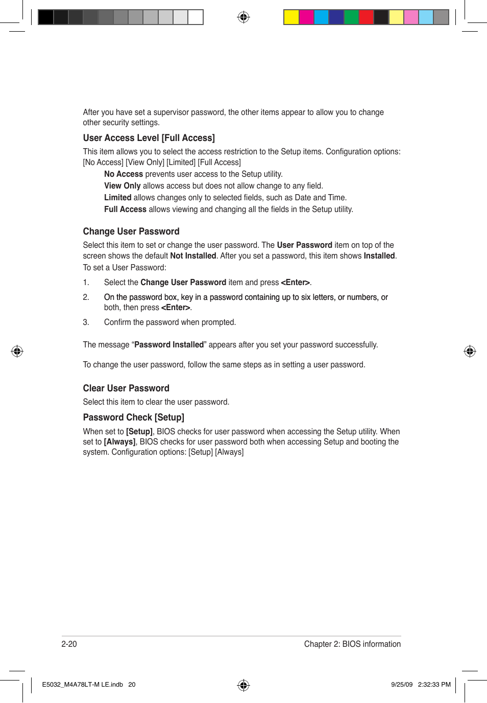 Asus M4A78LT-M LE User Manual | Page 60 / 62