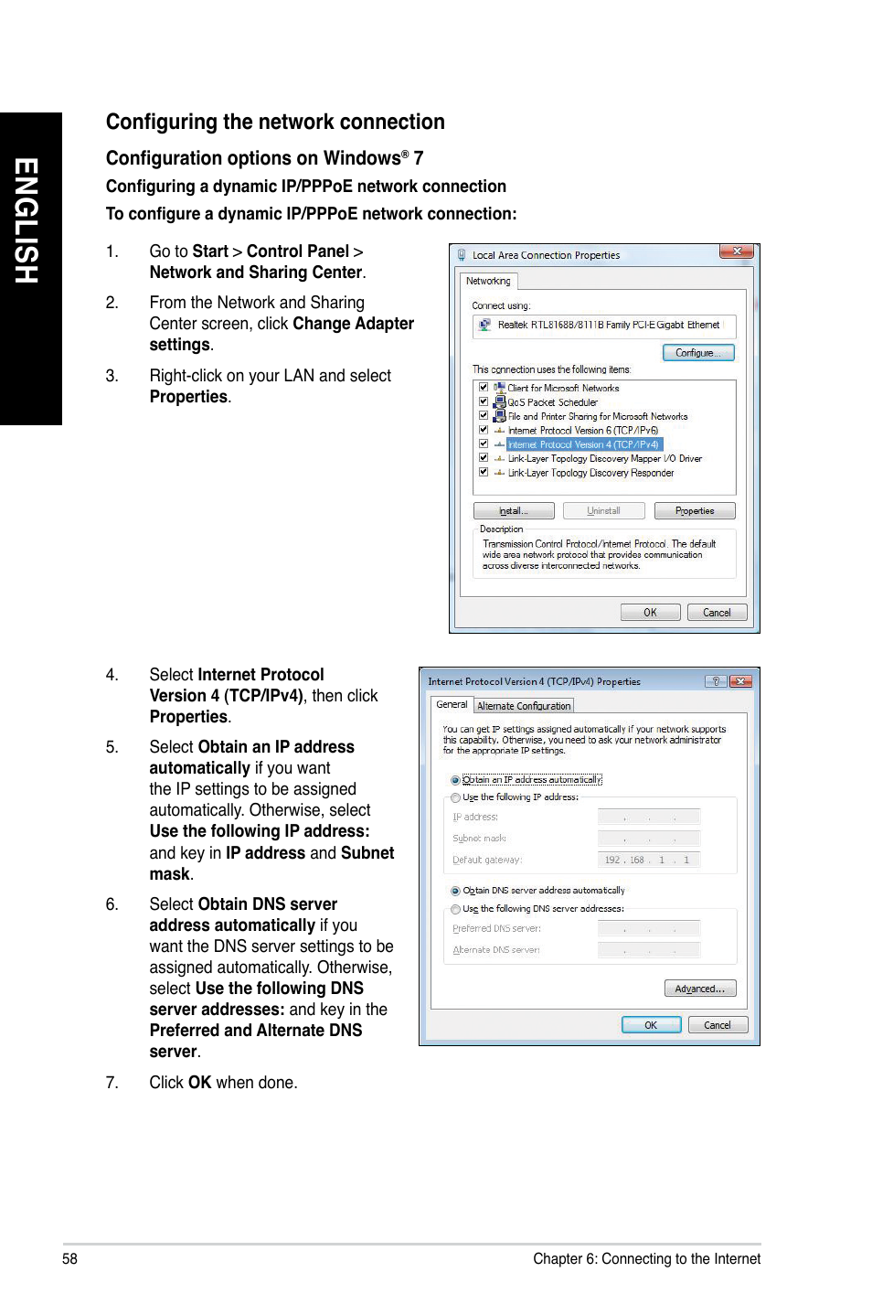 En gl is h en gl is h en gl is h en gl is h | Asus BP6230 User Manual | Page 58 / 99