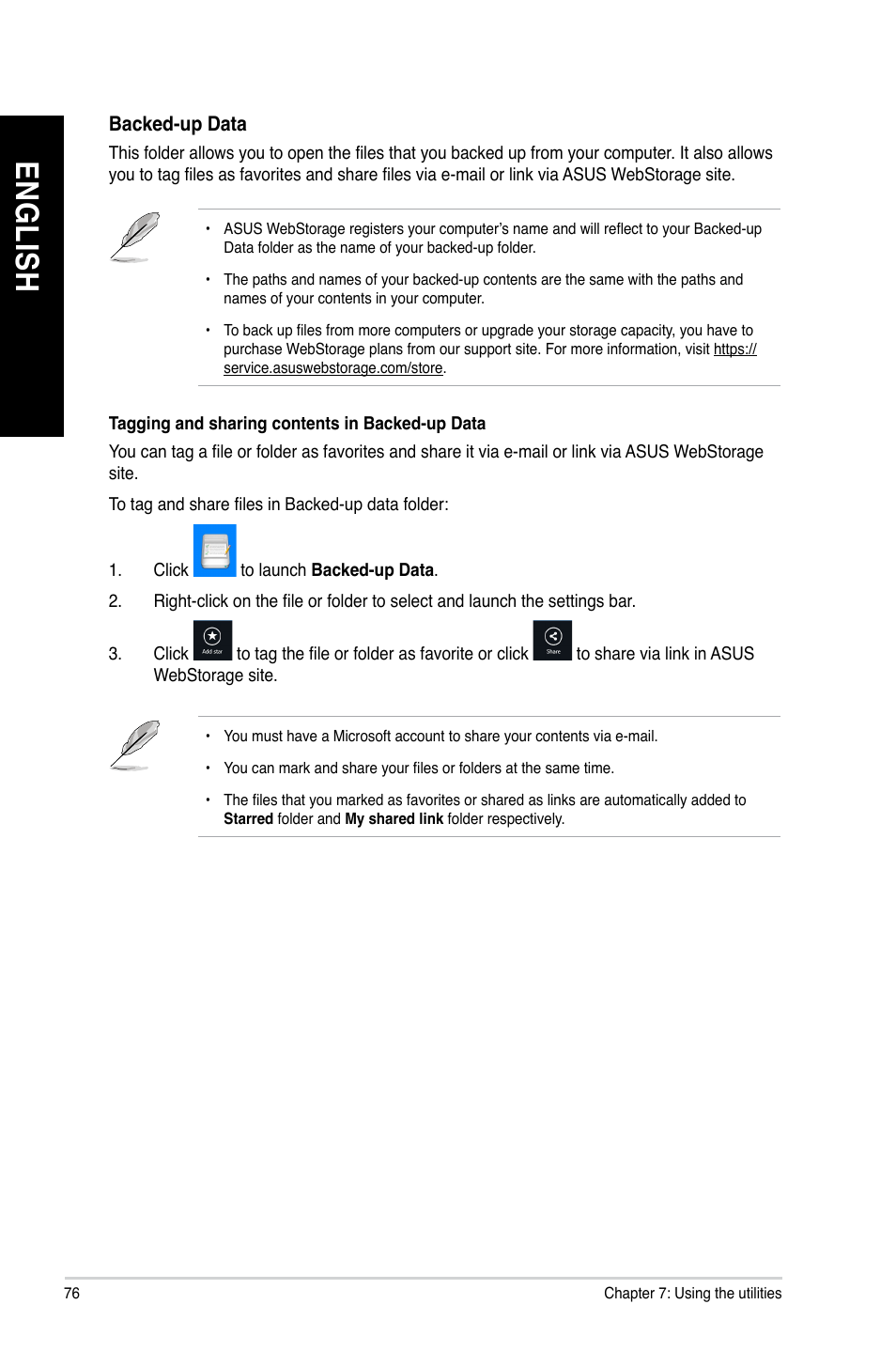 En gl is h en gl is h en gl is h en gl is h | Asus BP6230 User Manual | Page 76 / 99