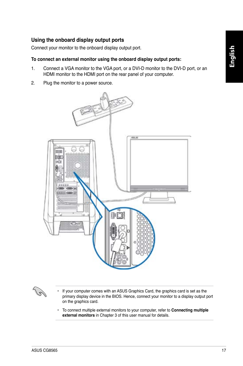 English | Asus CG8565 User Manual | Page 17 / 410