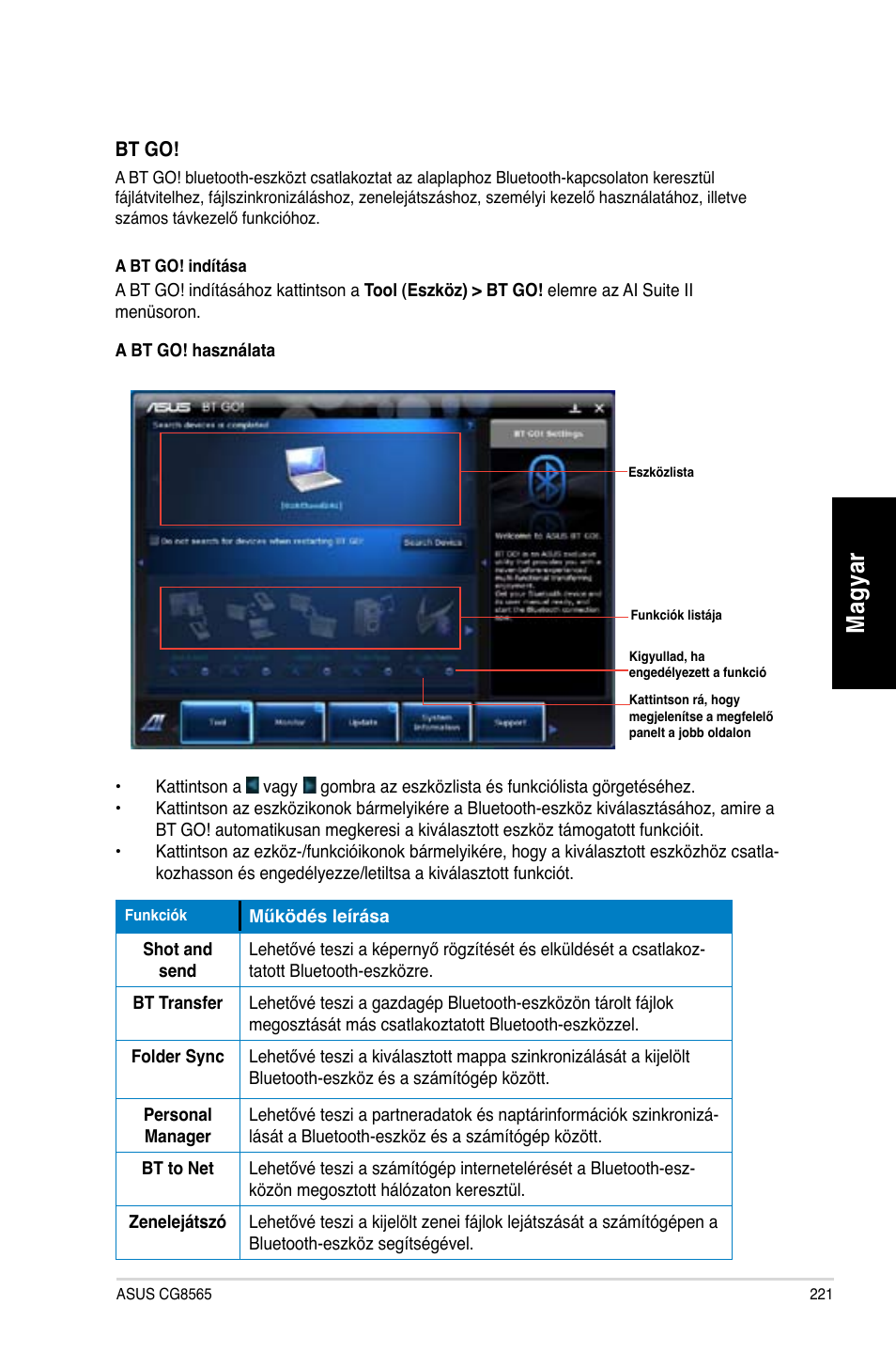 Mag ya r m ag ya r | Asus CG8565 User Manual | Page 221 / 410