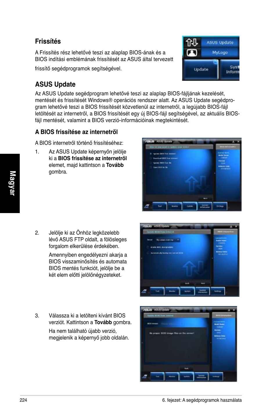 Mag ya r m ag ya r m ag ya r m ag ya r | Asus CG8565 User Manual | Page 224 / 410