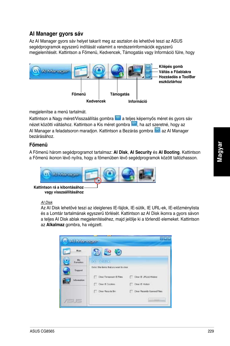 Mag ya r m ag ya r | Asus CG8565 User Manual | Page 229 / 410