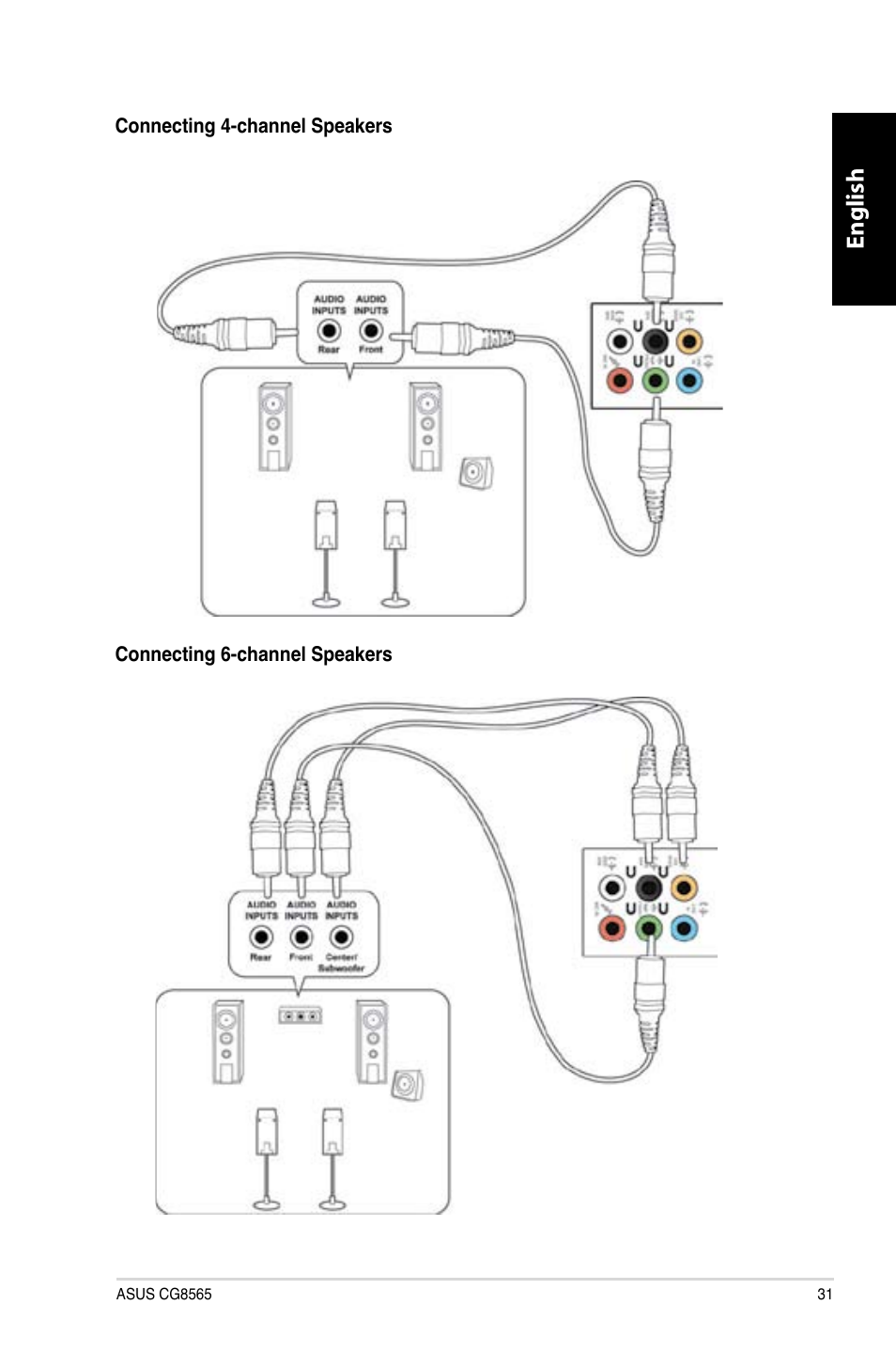 English | Asus CG8565 User Manual | Page 31 / 410