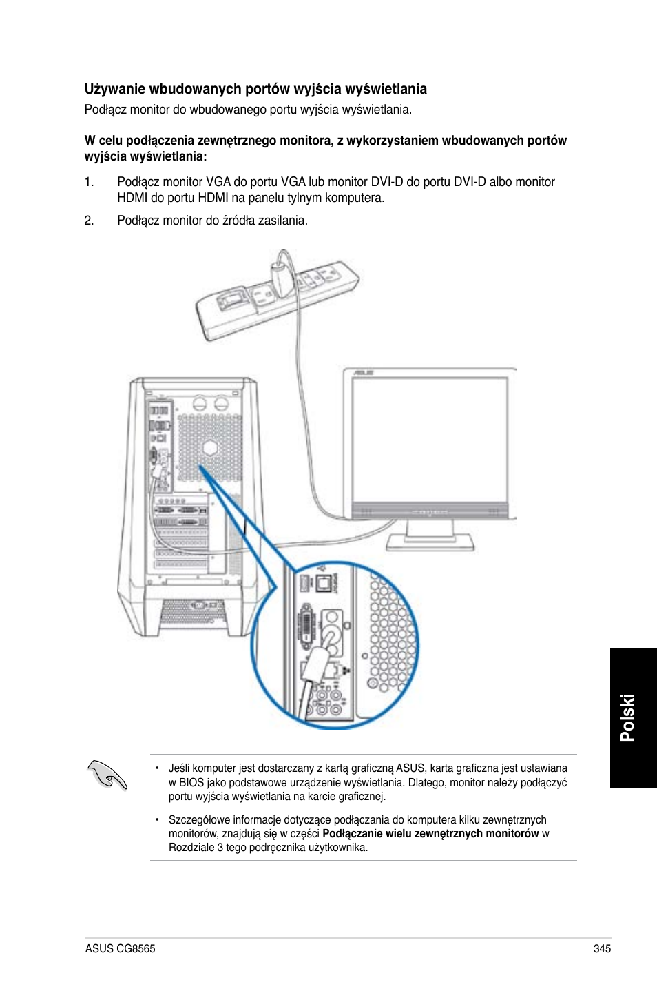 Polski | Asus CG8565 User Manual | Page 345 / 410