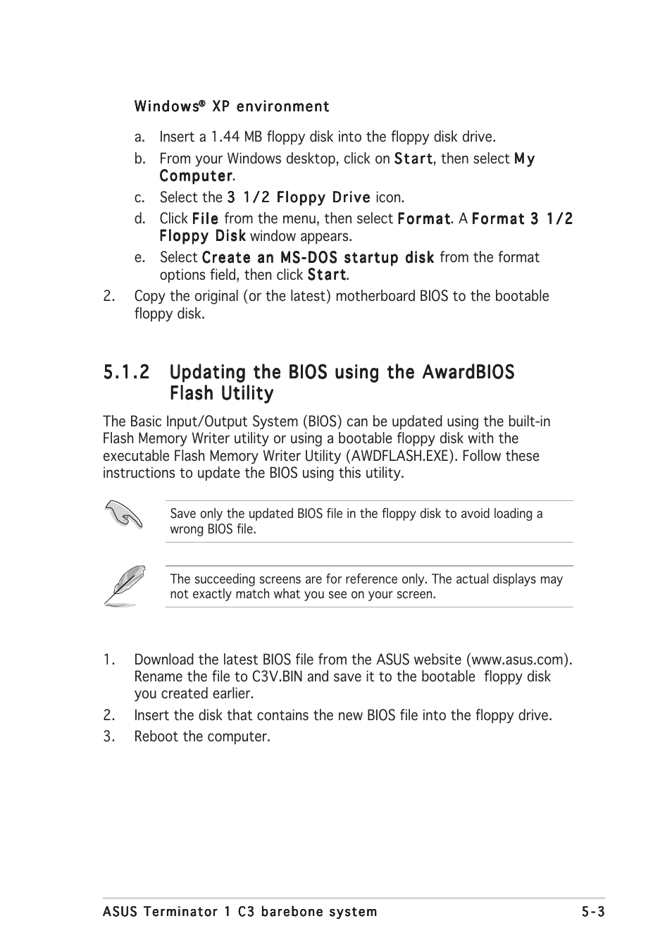 Asus Terminator C3 User Manual | Page 65 / 94