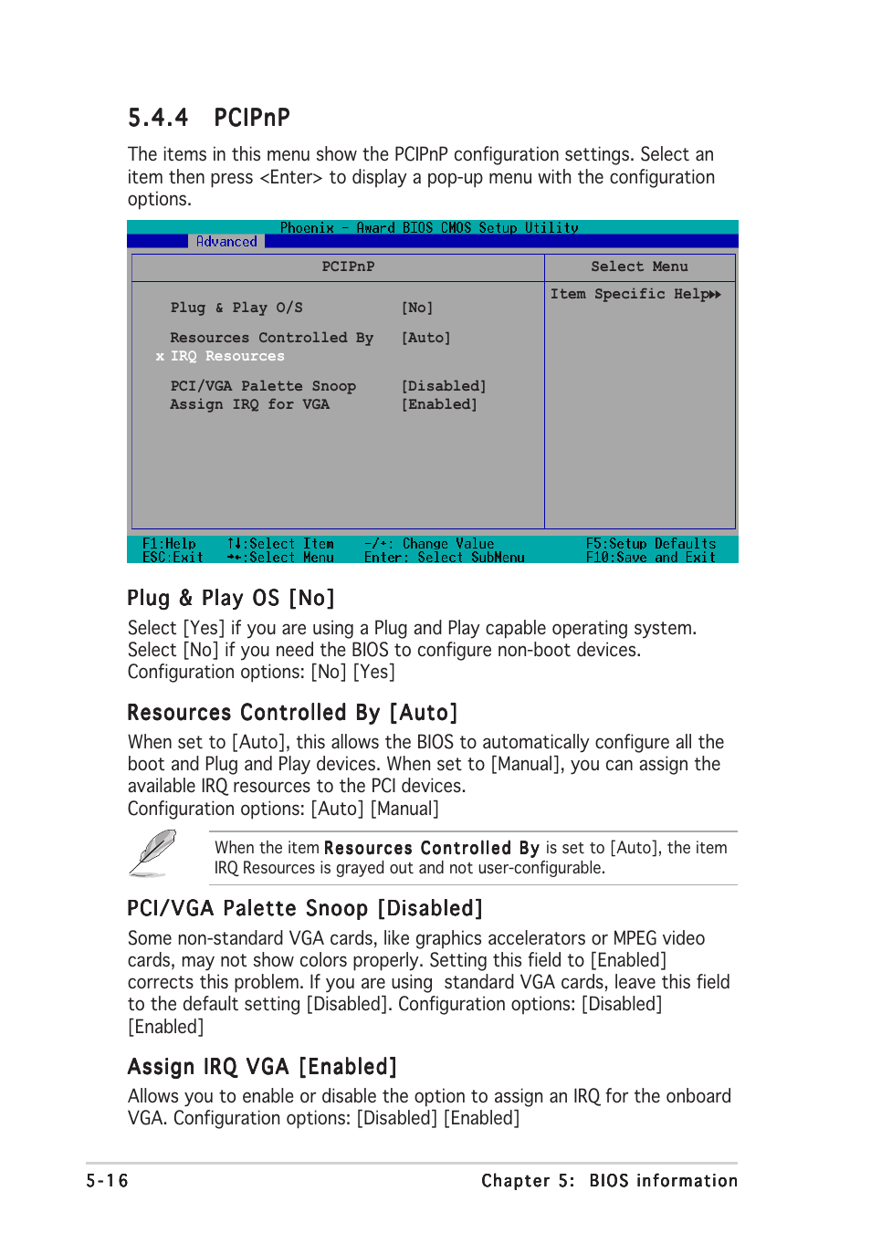 4 pcipnp pcipnp pcipnp pcipnp pcipnp | Asus Terminator C3 User Manual | Page 78 / 94