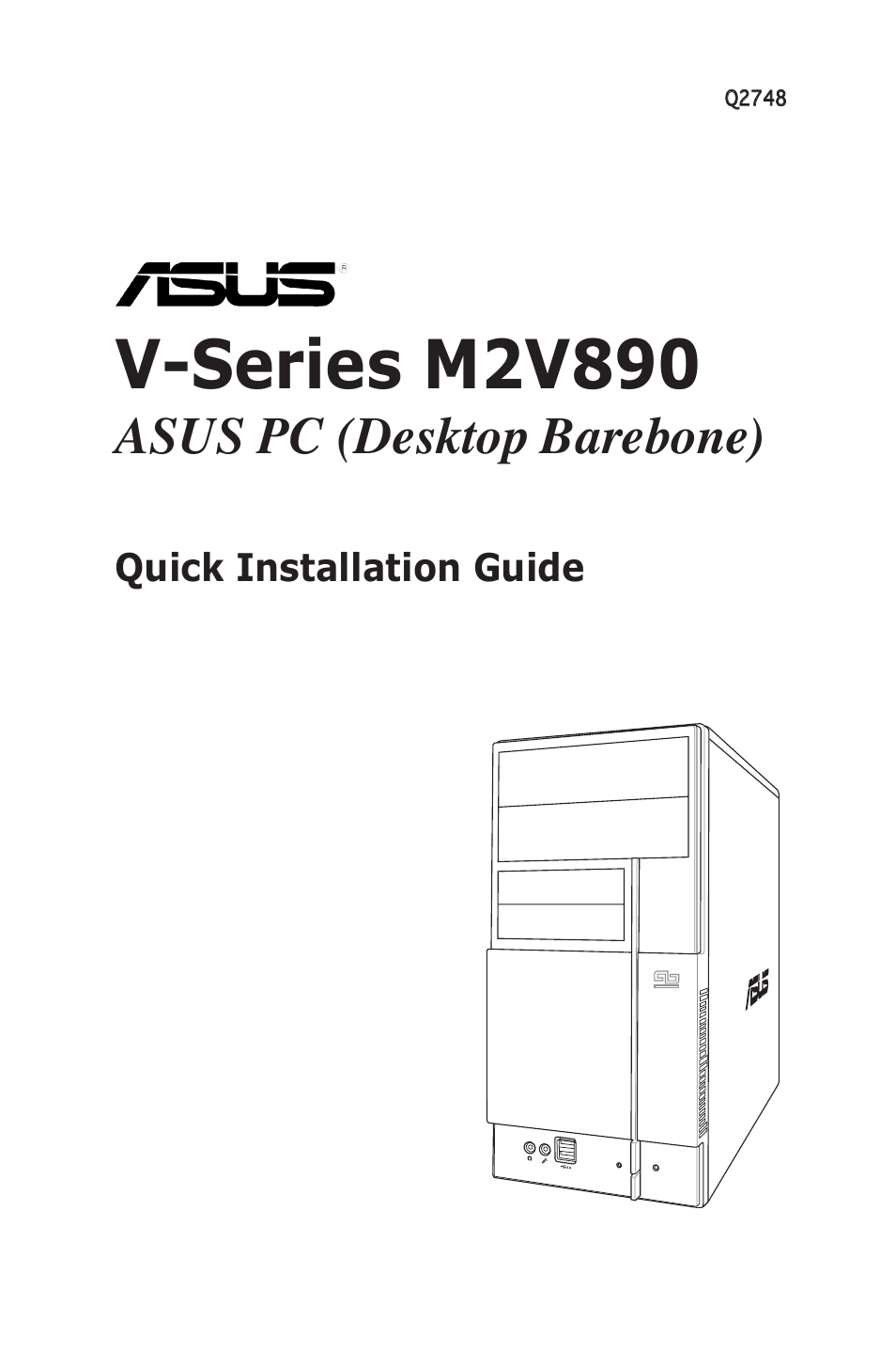 Asus V3-M2V890 User Manual | 8 pages