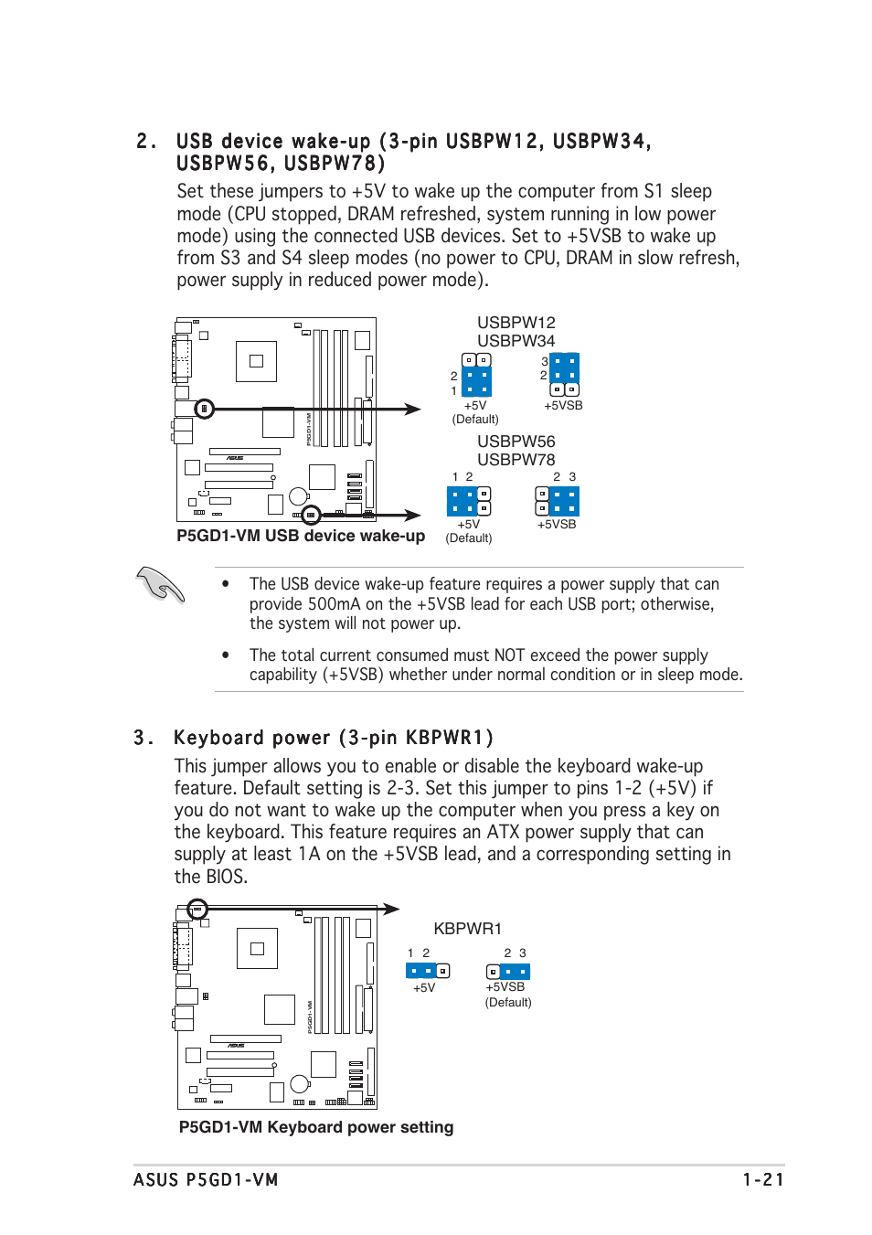 Asus P5GD1-VM User Manual | Page 31 / 88