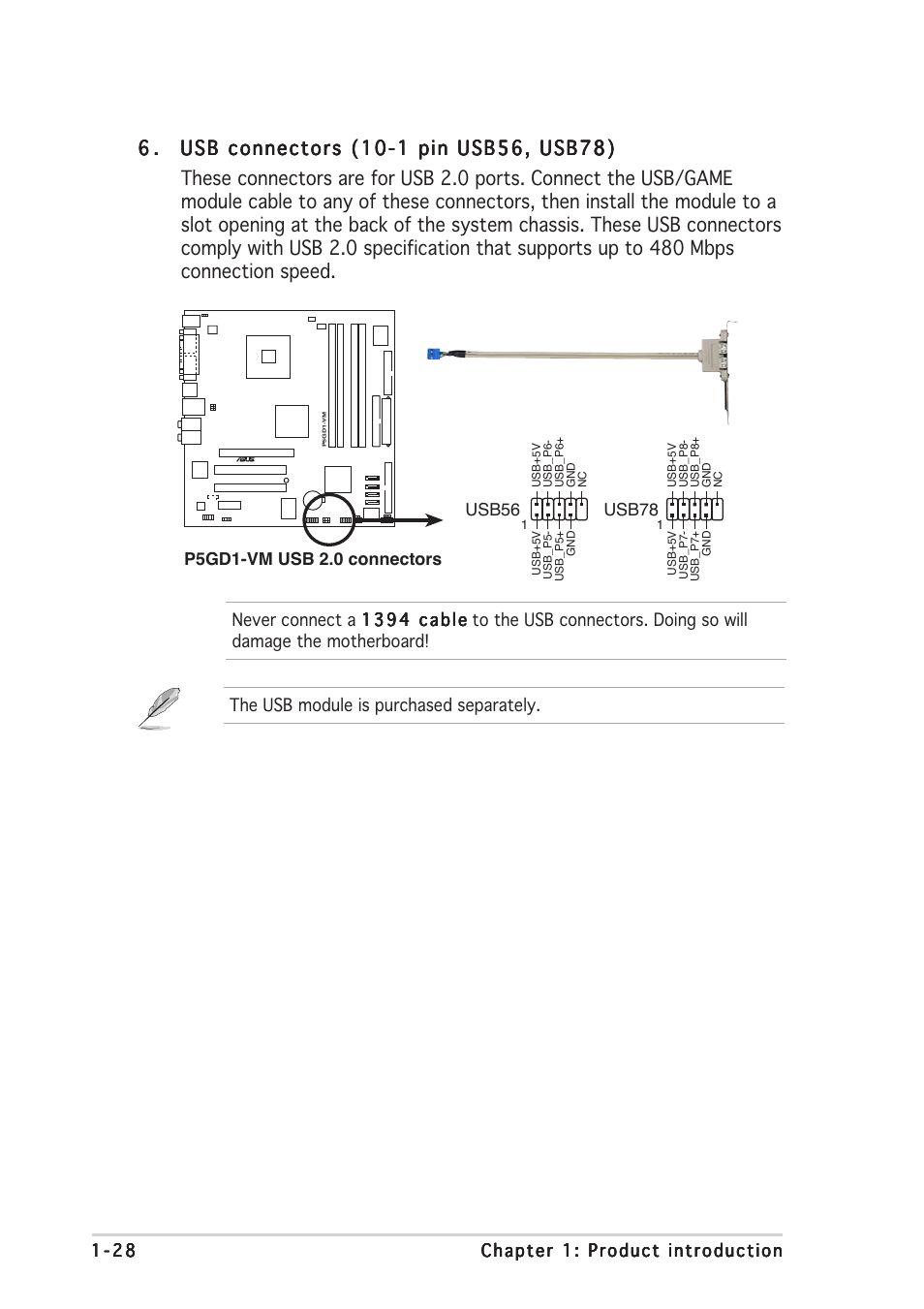 Asus P5GD1-VM User Manual | Page 38 / 88