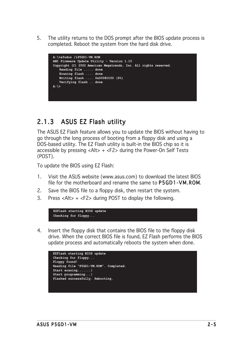 Asus P5GD1-VM User Manual | Page 49 / 88