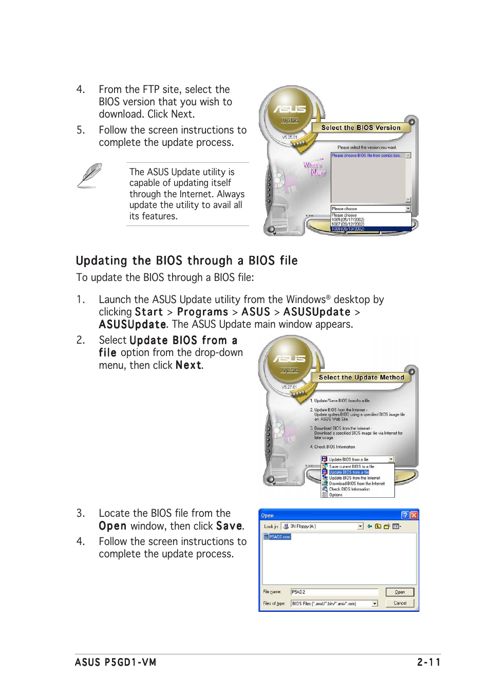 Asus P5GD1-VM User Manual | Page 55 / 88