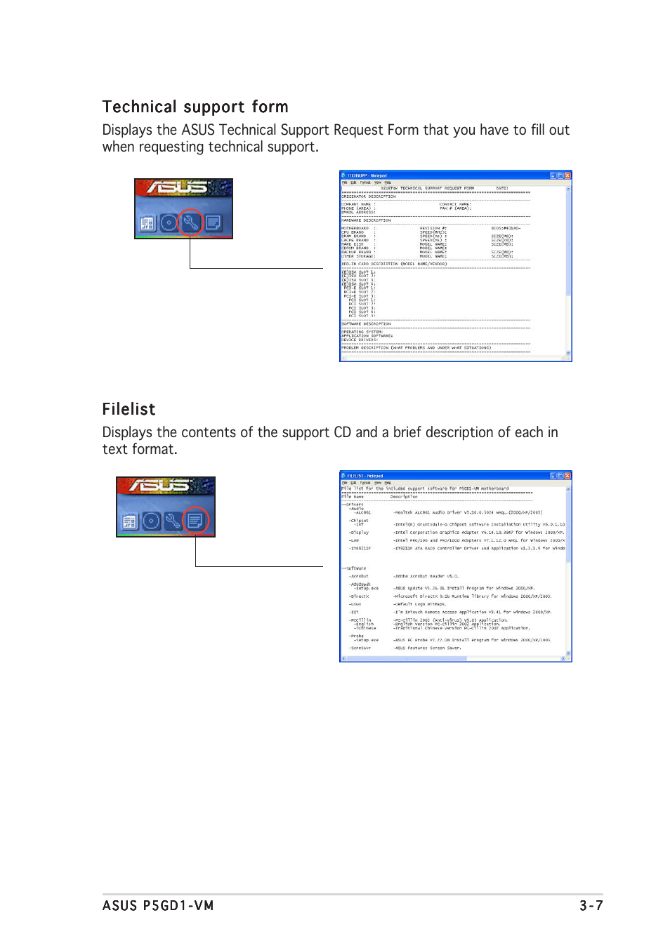 Asus P5GD1-VM User Manual | Page 87 / 88