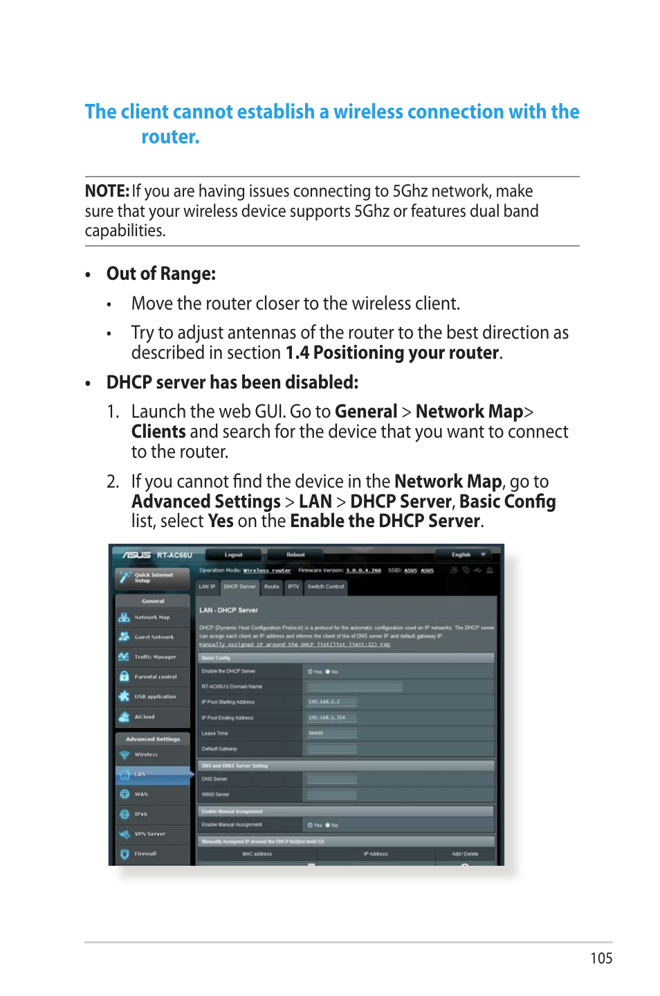 Asus RT-AC66U User Manual | Page 105 / 131