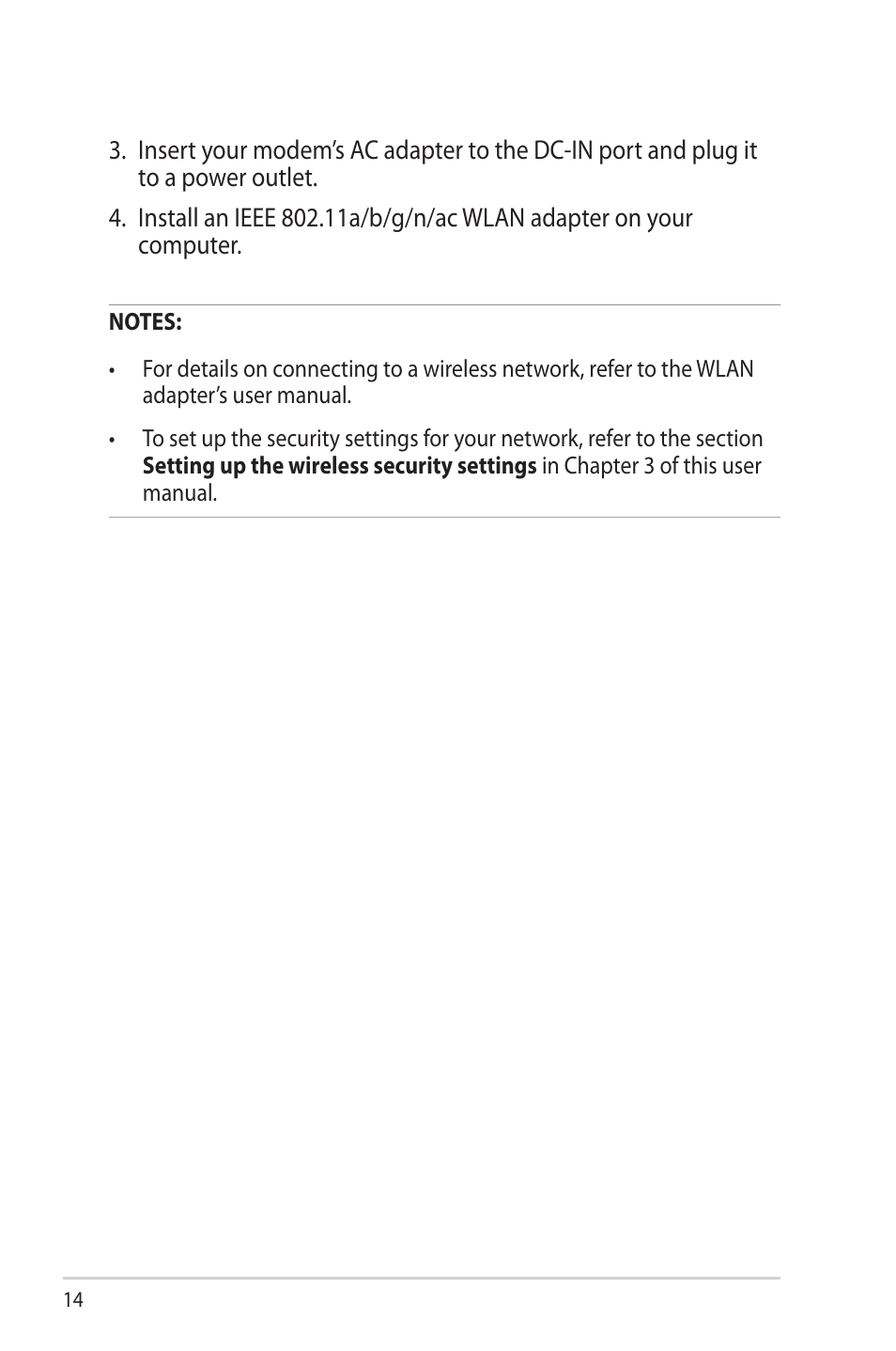 Asus RT-AC66U User Manual | Page 14 / 131