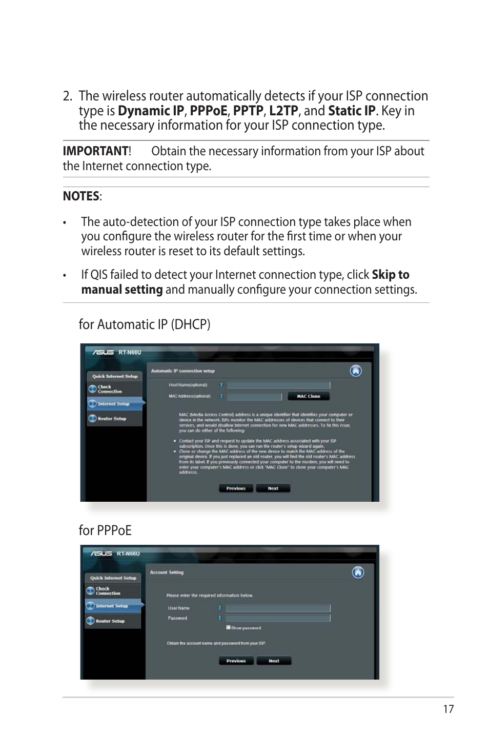 Asus RT-AC66U User Manual | Page 17 / 131