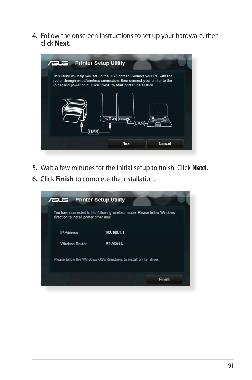 Asus RT-AC66U User Manual | Page 91 / 131