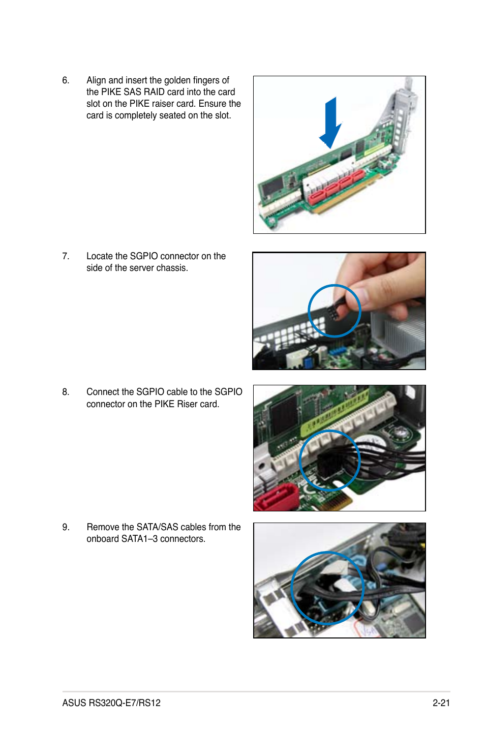 Asus RS320Q-E7/RS12 User Manual | Page 41 / 158