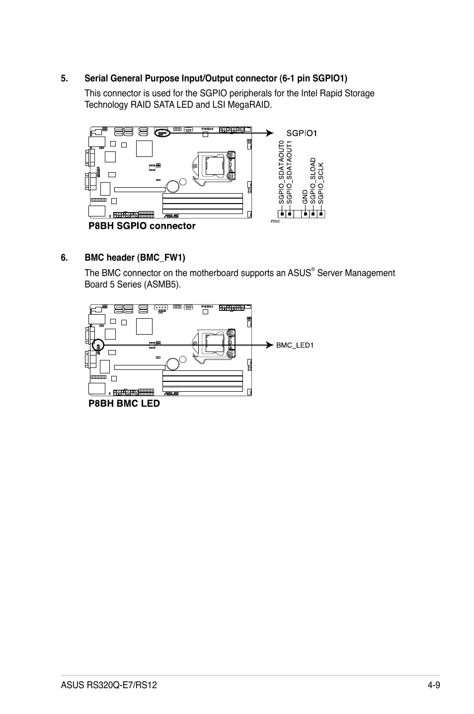 Asus RS320Q-E7/RS12 User Manual | Page 57 / 158