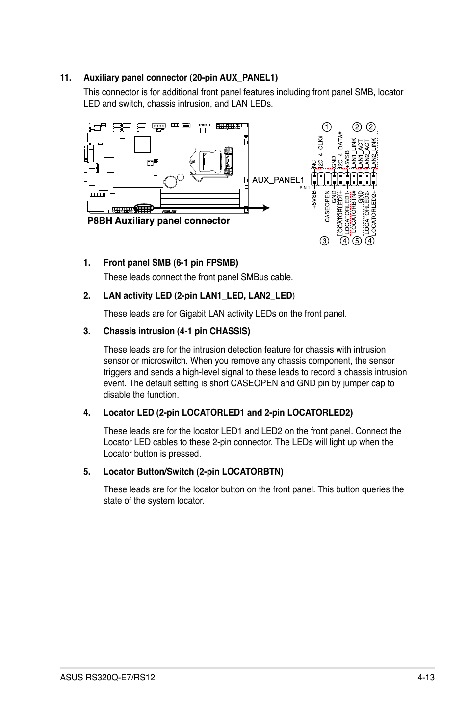 Asus RS320Q-E7/RS12 User Manual | Page 61 / 158