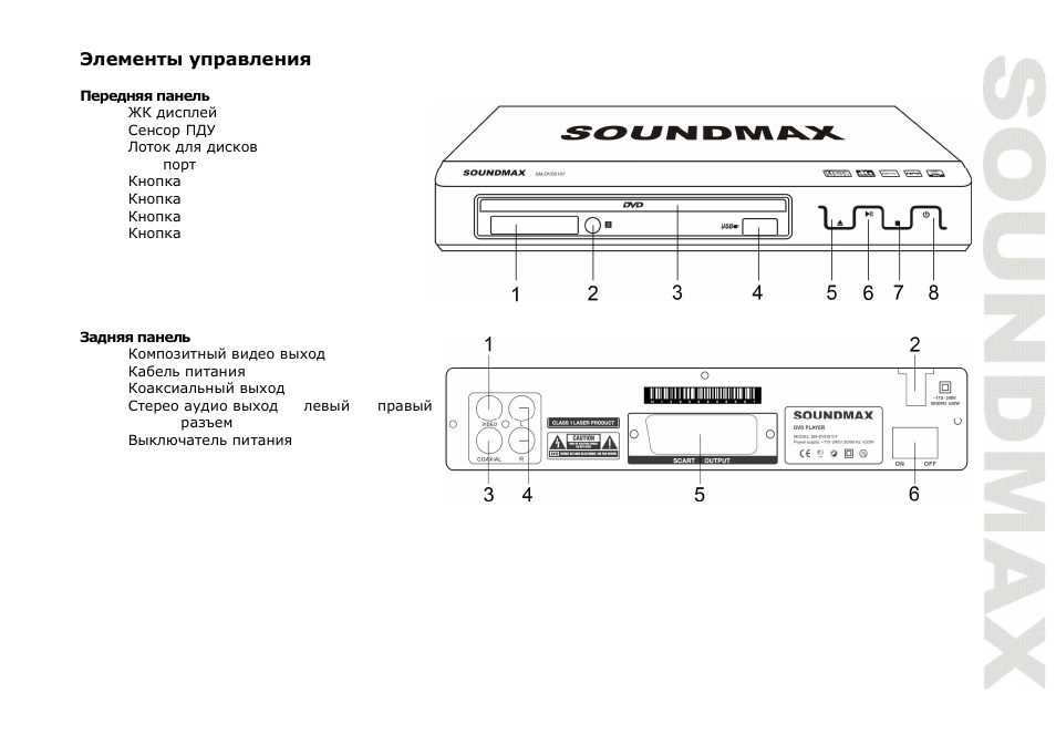 SoundMax SM-DVD5107 User Manual | Page 25 / 40