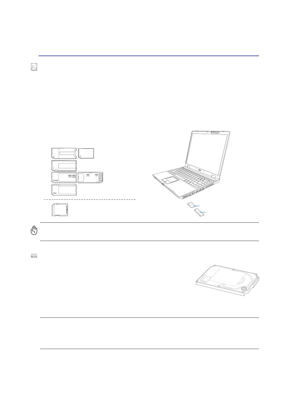 Hard disk drive | Asus M9J User Manual | Page 43 / 69