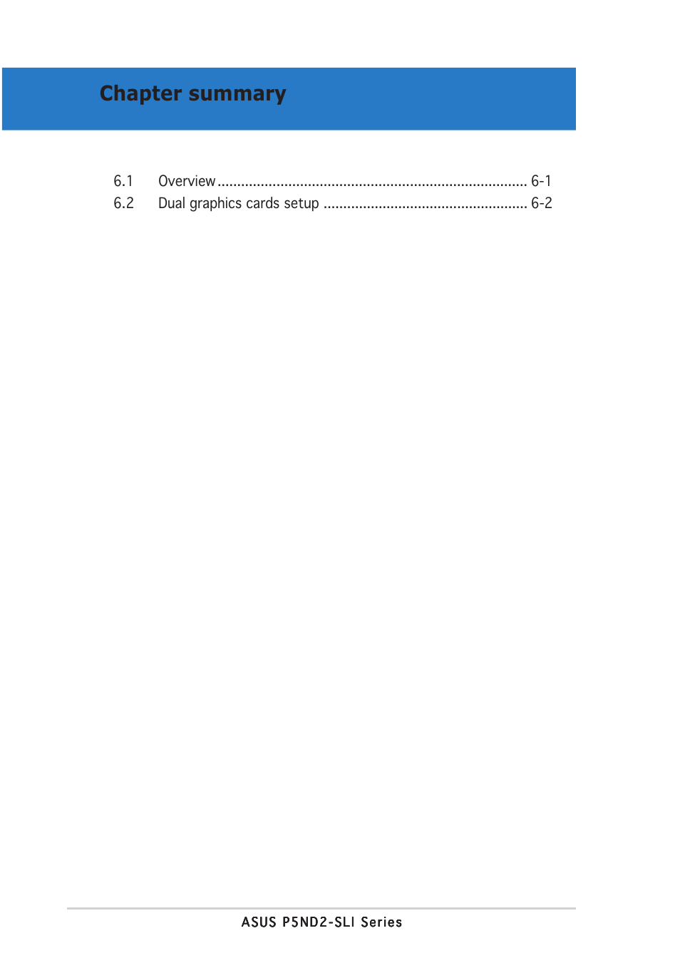 Chapter summary | Asus P5ND2-SLI User Manual | Page 168 / 184